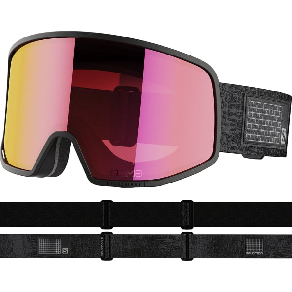 SALOMON LO FI SIGMA BK GRUNGE UNI PRED Skibrille