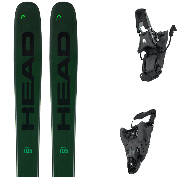 HEAD-KORE 105 + Fix - Ski touring set