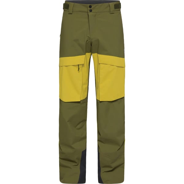 HAGLÖFS-ELATION GTX PANT M OLIVE GREEN/AURORA - Ski trousers