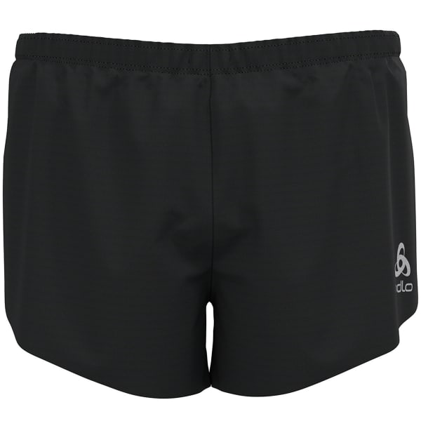 ODLO ZEROWEIGHT 3 INCH SPLIT SHORTS BLACK Running shorts