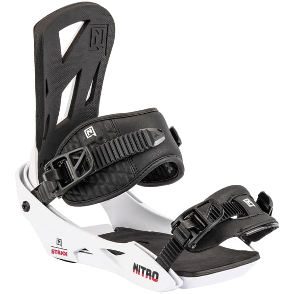 NITRO STAXX ホワイト スノーボードビンディング　M NITRO STAXX WHITE - Snowboard bindings