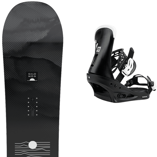 Snowboard salomon pulse top
