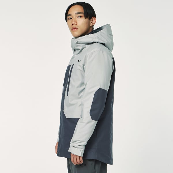 OAKLEY-SIERRA INSULATED JKT STONE GRAY/FORGED IRON - Ski jacket OAKLEY-SIERRA INSULATED JKT STONE GRAY/FORGED IRON - Ski jacket
