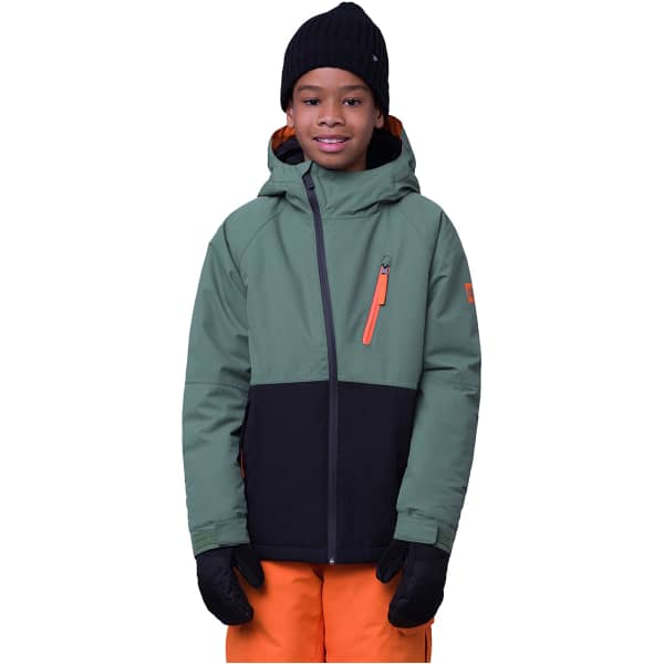Color block snowboard jacket store