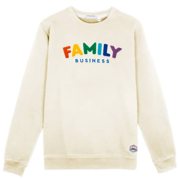 FRENCH DISORDER-DYLAN FAMILY BUSINESS CREAM Sweatshirt