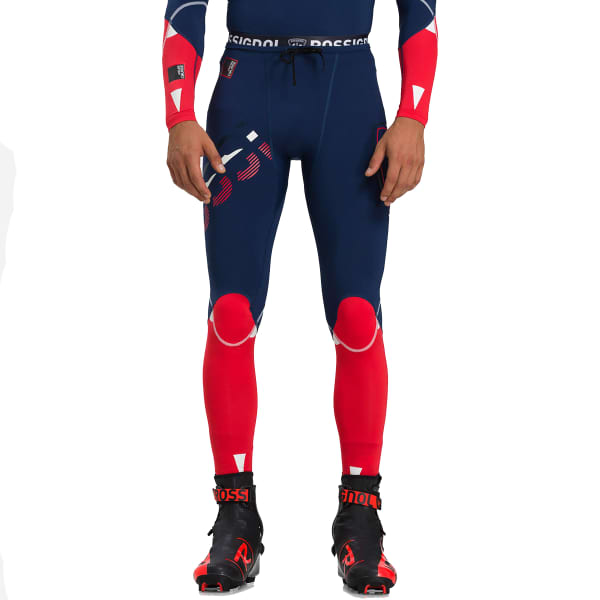 ROSSIGNOL-INFINI COMPRESSION RACE TIGHTS DARK NAVY - Cross-country