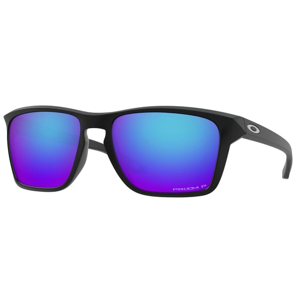 OAKLEY SYLAS MATTE BLACK PRIZM SAPPHR IRIDIUM POLARIZED Lunette de soleil lifestyle