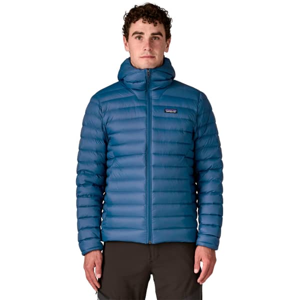PATAGONIA M'S DOWN SWEATER HOODY CLEMENT BLUE - Wandel donsjack