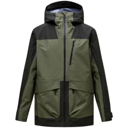 PEAK PERFORMANCE-M VERTICAL GORE-TEX 3L JACKET OLIVE EXTREME/PINE
