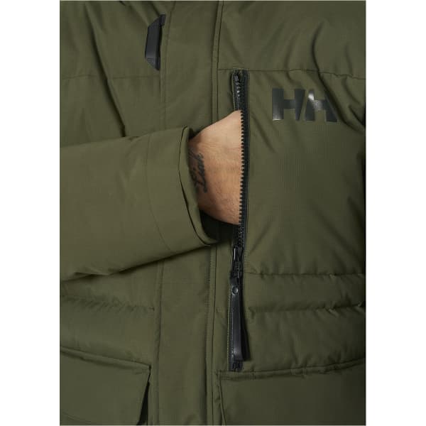 HELLY HANSEN-TROMSOE JACKET UTILITY GREEN Ski down jacket