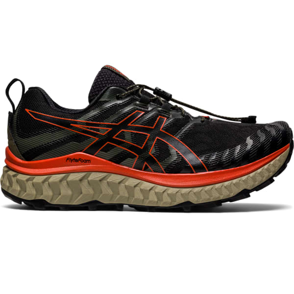 ASICS TRABUCO MAX BLACK CHERRY TOMATO Trail running shoes