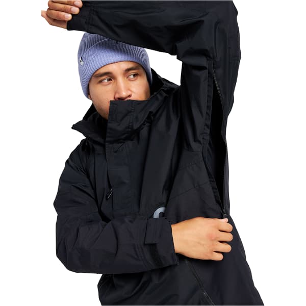 BURTON M FROSTNER ANORAK TRUE BLACK - Snowboard jas