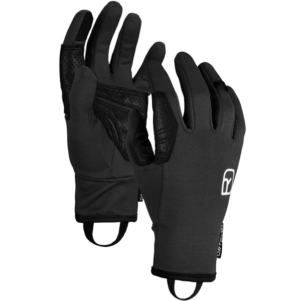 ORTOVOX FLEECE LIGHT GLOVE W BLACK RAVEN Ski touring ski glove