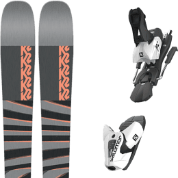 Pack ski alpin K2 K2 MINDBENDER 90C ALLIANCE + SALOMON Z12 B100 WHITE/BLACK - Ekosport