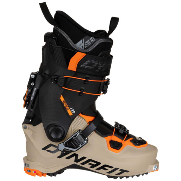 DYNAFIT-RADICAL PRO BOOT ROCK KHAKI/FLUO ORANGE - Ski touring boots