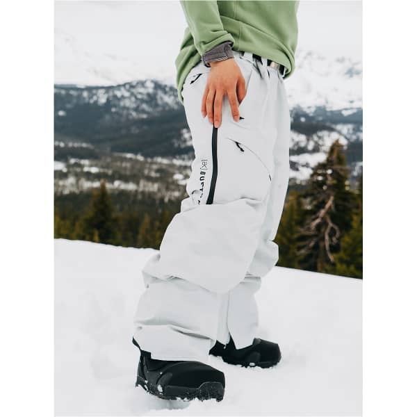 BURTON M AK GORE SWASH PT GRAY CLOUD - Snowboard trousers
