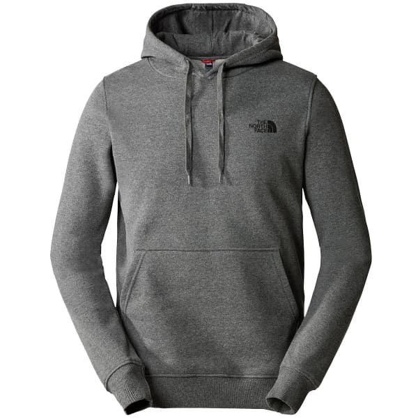 Grey and red north face hoodie hotsell