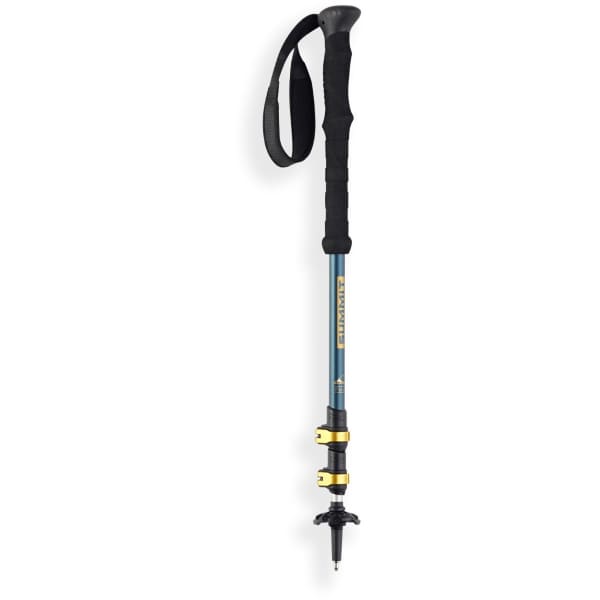 SUMMIT POLE FUJI 3PARTS POWERLOCK GRIP PETROL BLUE Hiking pole