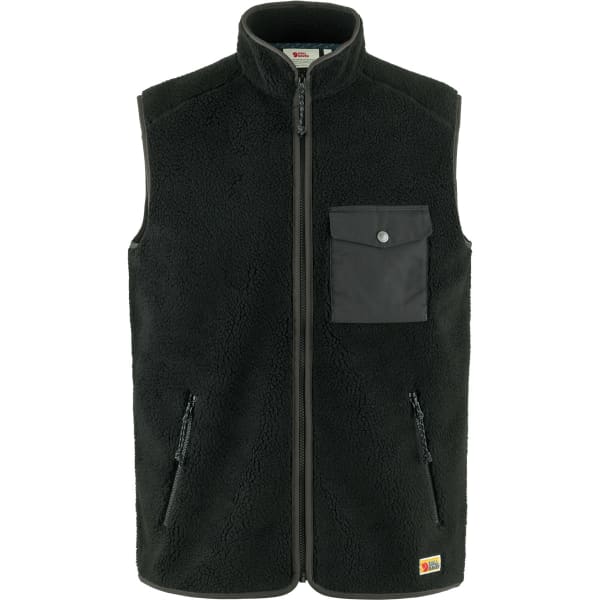Black fleece vest 2025