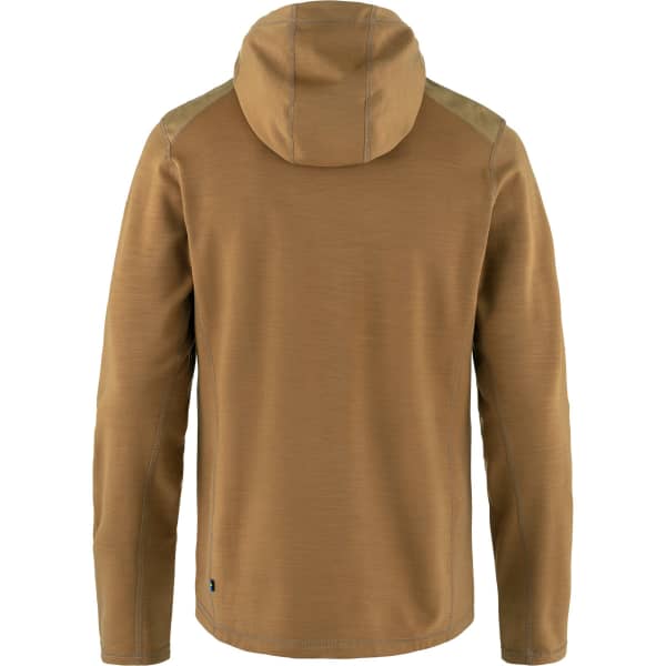 FJALLRAVEN KEB FLEECE HOODIE M BUCKWHEAT BROWN Sweatshirt