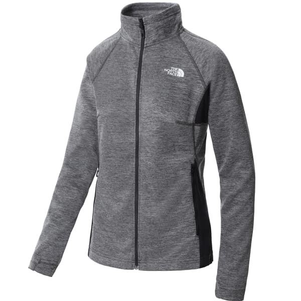 THE NORTH FACE W AO MIDLAYER FZ ASPHALT GREY WHITE HEATHER TNFBHTHR 23