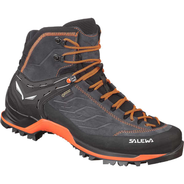 SALEWA MS MTN TRAINER MID GTX ASPHALT FLUO ORANGE Chaussure de randonnee haute