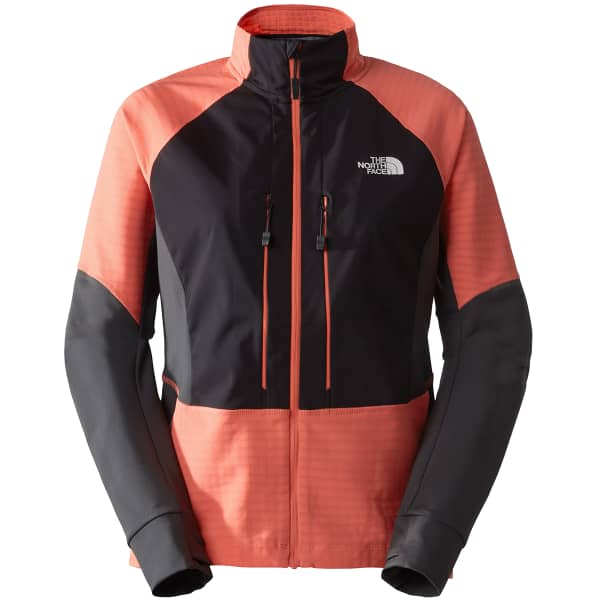 North face cheap orange jacket women's