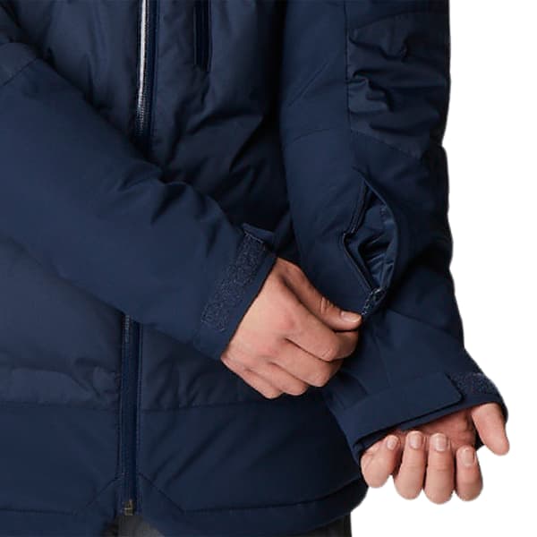 DERNIÈRES PIECES Columbia WILD CARD - Veste de ski Homme collegiate  navy/backcountry orange - Private Sport Shop