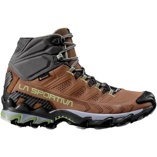 LA SPORTIVA ULTRA RAPTOR II MID LEATHER W GORE TEX TAUPE SAGE Mid rise hiking boot