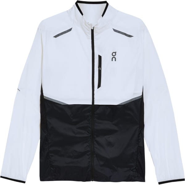 ON RUNNING-WEATHER JACKET M WHITE/BLACK - Running jacket ON RUNNING-WEATHER JACKET M WHITE/BLACK - Running jacket