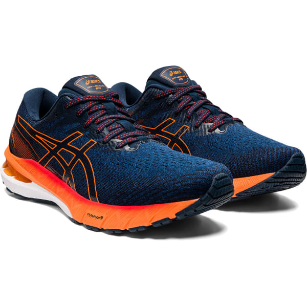 ASICS GT-2000 10 MAKO BLUE/SHOCKING ORANGE - Running shoe