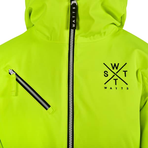 Veste de ski jaune fluo 2025