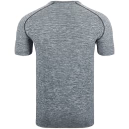 ODLO-TS CREW NECK S/S ESSENTIAL SEAMLESS GREY MELANGE - Running T-shirt