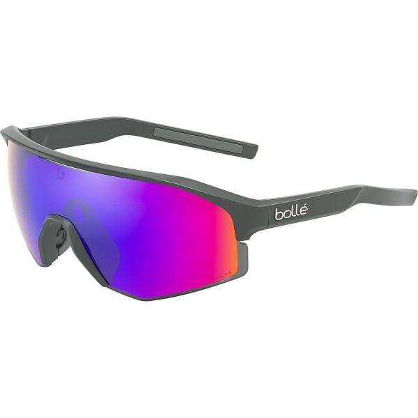 BOLLE-LIGHTSHIFTER XL TITANIUM MATTE VOLT+ ULTRAVIOLET POLARIZED - Cycling  sunglasses