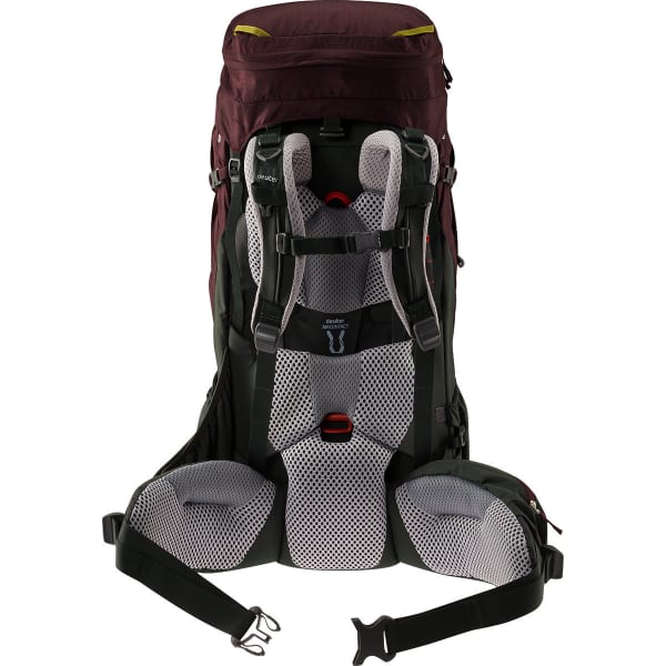 DEUTER AIRCONTACT PRO 65 + 15 SL AUBERGINE/LIERRE - Hiking backpack