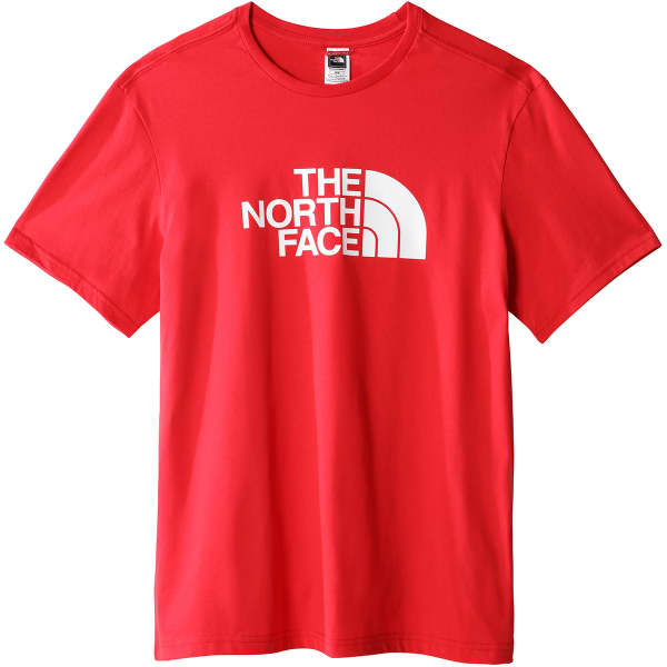 THE NORTH FACE M S S EASY TEE TNF TNF RED TNF WHITE T shirt