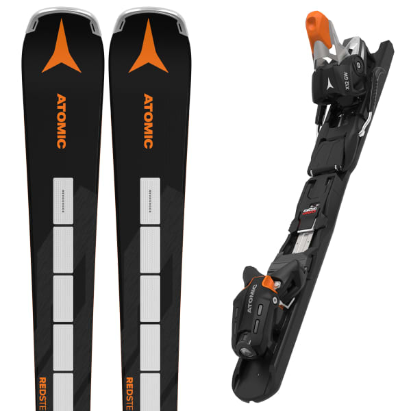 ATOMIC-REDSTER Q9 RVSK S AFI + X 12 GW BLACK/ORANGE - Alpine ski set