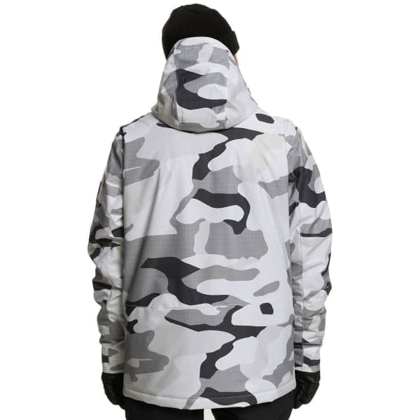QUIKSILVER MISSION PRINTED JK SNOW WHITE CAMO POWER - Ski jacket