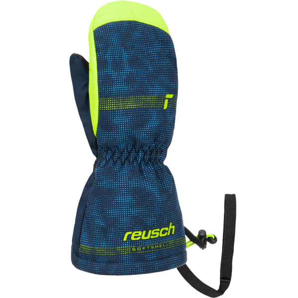 reusch maxi r-tex xt mitt - bleu / jaune - taille 5/6 ans 2024