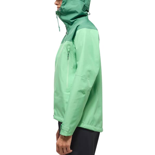 HAGLÖFS ROC FLASH GORE-TEX JACKET W MINT STONE/DK JELLY - Chaqueta