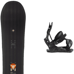 Pack snowboard ARBOR ARBOR FOUNDATION + FLOW NEXUS FUSION BLACK - Ekosport