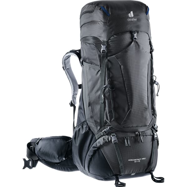 DEUTER AIRCONTACT PRO 70 15 GRAPHITE NOIR Hiking backpack