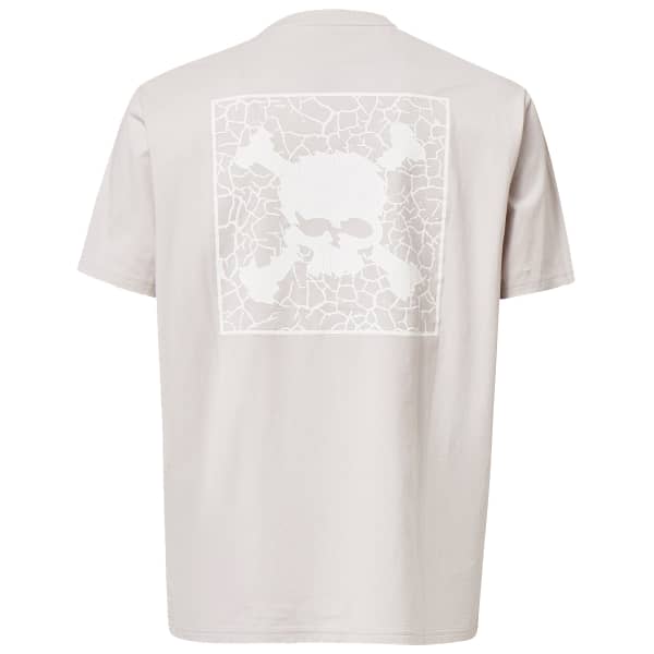 Oakley Camo Skull Short Sleeve T-Shirt Beige