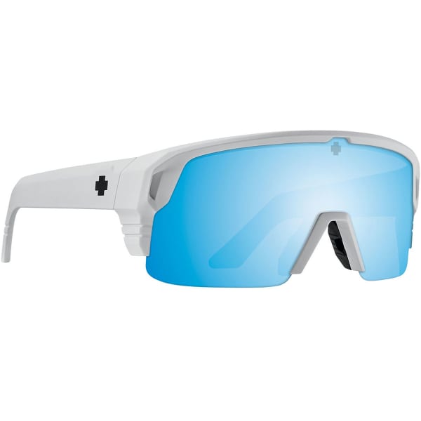 SPY MONOLITH 5050 MATTE WHITE HAPPY BOOST POLAR ICE BLUE MIRROR 24