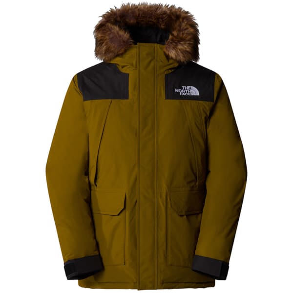 North face green parka discount