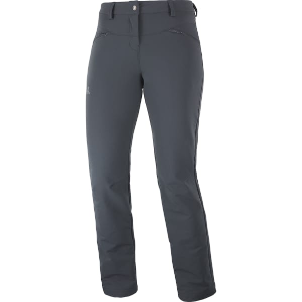 SALOMON WAYFARER STRAIGHT WARM PANT Unicolore Hiking trousers