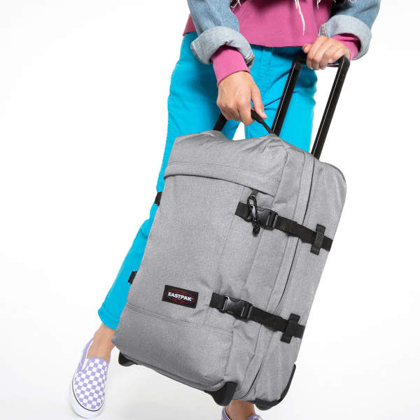 EASTPAK - Tranverz M - Bagage  Achetez en Ligne Couleurs génériques Gris  argent Couleurs Système Polaris 363 sunday grey Taille TU