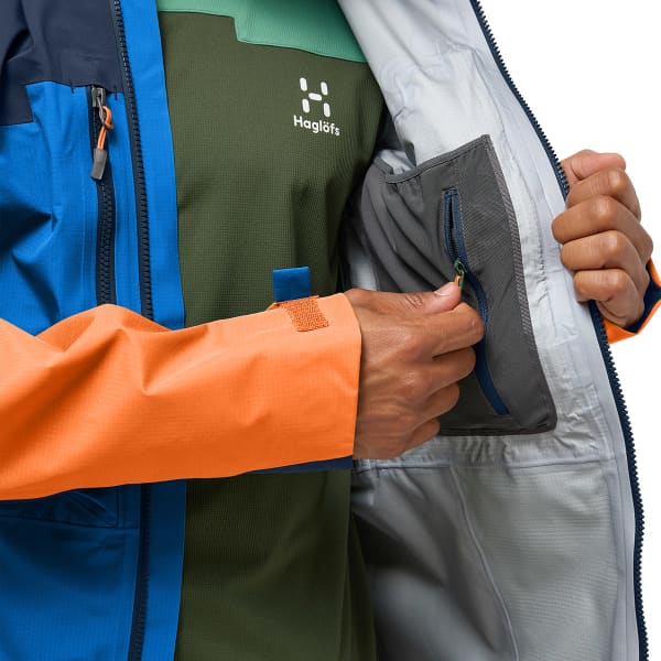 ジャケット・アウター HOGLOFS SPITZ II JAKET Blue M Haglöfs Spitz Jacket Test - Freeride