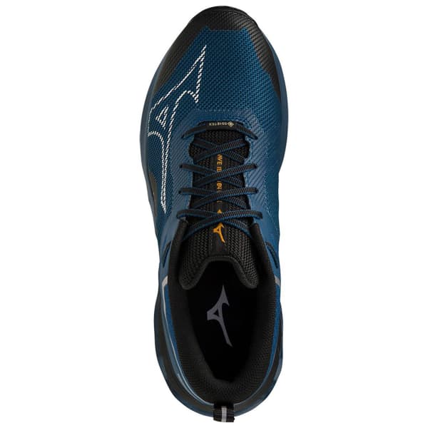 MIZUNO-WAVE IBUKI 4 GORE-TEX BLUE OPAL/BLACK/ZINNIA - Trail MIZUNO-WAVE IBUKI 4 GORE-TEX BLUE OPAL/BLACK/ZINNIA - Trail
