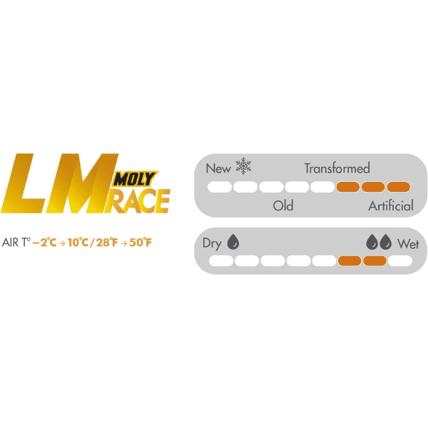 VOLA MOLYBDEN LM RACE YELLOW 80 G UNI - Ski wax